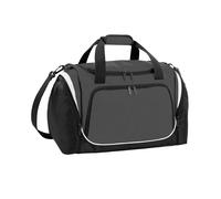 Quadra Men's Quarda Pro Team Locker Duffle Bag (30 Litres) in Dark Grey Quadra Dark Grey One Size