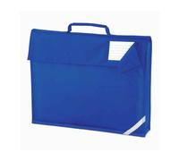 Quadra Men's Reflective Book Bag in Pale Blue Quadra Pale Blue
