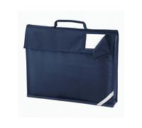 Quadra Men's Reflective Tape Book Bag in Navy Quadra Navy