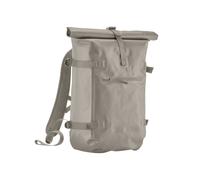 Quadra Men's Tailored Luxe Roll Top Backpack in Natural Quadra Natural