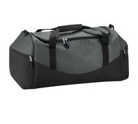 Quadra Men's Teamwear Holdall Duffle Bag (55 Litres) Pack of 2 in Dark Grey Quadra Dark Grey One Size