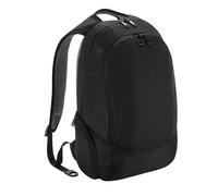 Quadra Men's Vessel Slimline Laptop Backpack in Black Quadra Black