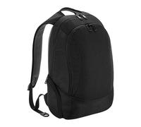 Quadra Men's Vessel Slimline Laptop Backpack in Black Quadra Black One Size