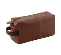 Quadra NuHide Unisex 3Ltr Pack Of 2 Faux Leather Washbag -