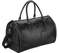 Quadra Men's Nuhide Duffle Bag in Black Quadra Black One Size