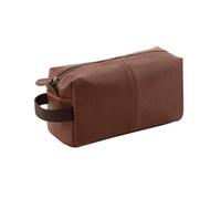 Quadra Nuhide Wash Bag Tan (One Size)