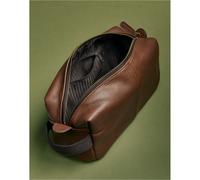 Quadra NuHide® Washbag | 2 Litre Capacity | Faux Leather | Tan or Black | One Size