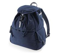 Quadra Padded Base Gunmetal Fittings Vintage Canvas Backpack