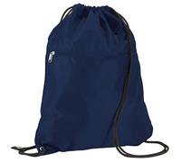 Quadra Premium Gymsac Over Shoulder Bag - 14 Litres in Navy Quadra Navy