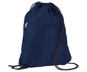 Quadra Premium Gymsac Over Shoulder Bag - 14 Litres (One Size) (French Navy)