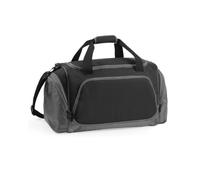 Quadra Pro Team Holdall / Duffle Bag (55 Litres) (One Size) (Black/ Grey)