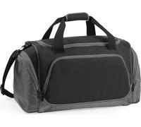 Quadra Men's Pro Team Holdall Duffle Bag (55 Litres) Pack of 2 in Black Quadra Black One Size