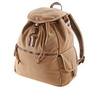 Quadra QD612 Vintage Adjustable Canvas Backpack