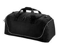 Quadra Teamwear Jumbo Kit Bag Black/Light Grey One Size