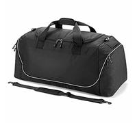 Quadra Teamwear Jumbo Kit Bag Black/Light Grey One Size