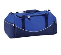 Quadra Teamwear Holdall Duffle Bag (55 Litres) (One Size) (Bright Royal/French Navy/White)