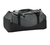 Quadra Teamwear Holdall Duffle Bag (55 Litres) (One Size) (Graphite/Grey/Black)