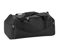 Quadra Men's Teamwear Holdall Duffle Bag (55 Litres) Pack of 2 in Black Quadra Black One Size