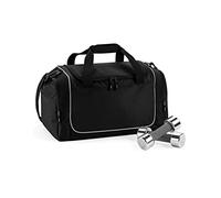 Quadra Teamwear Locker Bag, Black/Silver