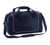 Quadra Teamwear Locker Duffle Bag (30 Litres) (One Size) (Franch Navy/Light Grey)