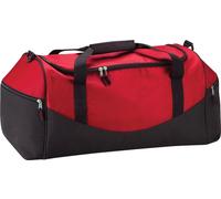 Quadra Men's Teamwear Holdall Duffle Bag (55 Litres) Pack of 2 in Red Quadra Red One Size