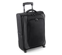 Quadra Tungsten Business Wheelie Travel Bag/Suitcase (29 Litres) (One Size) (Black/ Dark Graphite)