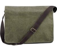 Quadra Unisex Vintage Messenger Bag 14 Litres -