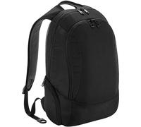 Quadra Men's Vessel Slimline Laptop Backpack in Black Quadra Black