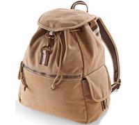 Quadra Vintage Canvas Backpack QD612