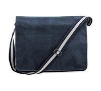 Quadra Vintage Canvas Despatch Bag - 14 Litres (One Size) (Vintage Oxford Navy)