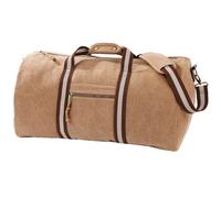 Quadra Vintage Canvas Holdall Duffle Bag - 45 Litres (Pack o BC4429