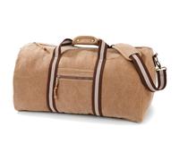 Quadra Vintage Canvas Holdall Sports Travel Bag