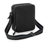 Quadra Vintage Canvas Mini Reporter Bag (One Size) (Vintage Black)