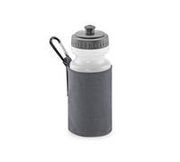 Quadra Water Bottle And Fabric Sleeve Holder Light Graphite (One Size)