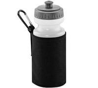 Quadra Water Bottle And Holder Black (One Size)