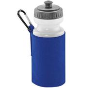 Quadra Water Bottle And Holder Bright Royal Blue (One Size)