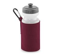 Quadra Water Bottle And Holder Burgundy (One Size)