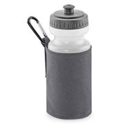 Quadra Water Bottle And Holder Graphite (One Size)