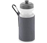 Quadra Water Bottle with Fabric Sleeve Holder -