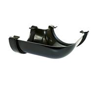 Quadraflo Half Round 90 Degree Grey Angle Fitting Grey Rainwater Gutter Corner Joint AR48GR