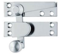 Quadrant Arm Sash Window Fastener 70 X 20mm 35mm Projection Satin Chrome