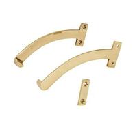 Quadrant Arm Stay Window Fittings Polished Brass Finish