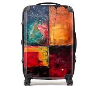 Warren Reed - Designer Quadrant Fusion Colours In Conflict Suitcase Medium, Multi