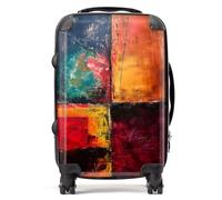 Warren Reed - Designer Quadrant Fusion Colours In Conflict Suitcase Cabin, Multi