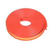 Quadrant Trim 5M U-Shaped Sealing Strip TPE Furniture Edge Strip Wooden Cabinet Furniture Edge Strip Self-Adhesive Anti-Collision(Red,14mm)
