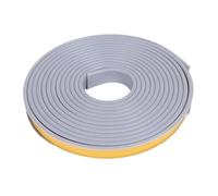 Quadrant Trim 5M U-Shaped Sealing Strip TPE Furniture Edge Strip Wooden Cabinet Furniture Edge Strip Self-Adhesive Anti-Collision(Gray,20mm)