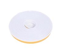 Quadrant Trim 5M U-Shaped Sealing Strip TPE Furniture Edge Strip Wooden Cabinet Furniture Edge Strip Self-Adhesive Anti-Collision(White,9mm)
