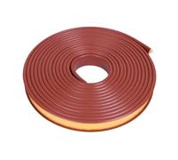Quadrant Trim 5M Veneer Edge Banding Flexible Wood Board Furniture Corner Edging Protector Self Adhesive Cabinet Repair Restoration Tape(Dark Red,14mm)