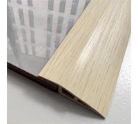 Quadrant Trim,Corner Edging Strip,118"/10Ft 7-20mm Carpet Floor Transition, Self Adhesive Floor/Door Flat & Vinyl Edge Laminate Gap(White Oak Wood Grain,17-20mm)