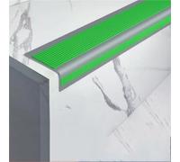Quadrant Trim,Wall Corner Edging Strip,3/5/10meters Anti Slip Stair Strips Nosing, Self Adhesive Edge Protector Steps, Staircase Step(Green,3meters/118in)